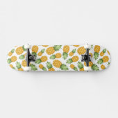 Cartoon Pineappelpatroon Persoonlijk Skateboard (Horizontaal)