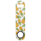 Cartoon Pineappelpatroon Speed Flessenopener (Achterkant)