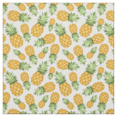 Cartoon Pineappelpatroon Stof (Swatch)