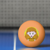 Cartoon Pingpongbal (Net)