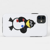 Cartoon pinguïn Case-Mate iPhone case (Achterkant (horizontaal))