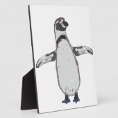 Cartoon Pinguïn Fotoplaat (Zijkant)