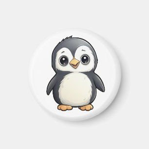 Cartoon pinguïn illustratie magneet