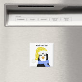 Cartoon Pinguïn Magneet (Insitu (Vaatwasser))