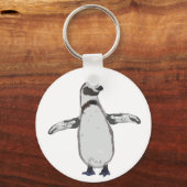 Cartoon Pinguïn Sleutelhanger (Voorkant)