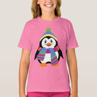 cartoon pinguïn t-shirt