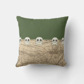 Cartoon Pirate Ship Personaliseren Kussen (Achterkant)