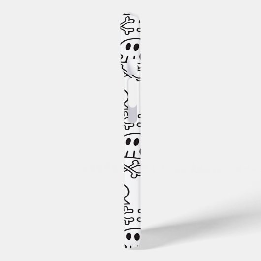 Cartoon Pirate Ship Skulls Botten Fun Boys Case-Mate iPhone Case (Achterkant / Links)