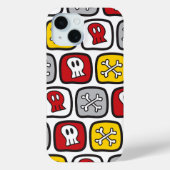 Cartoon Pirate Skeleton Skulls & Botten Leuk Kind Case-Mate iPhone Case (Achterkant)