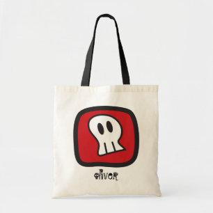 Cartoon Pirate Skull & Bone Kind Halloween Party Tote Bag