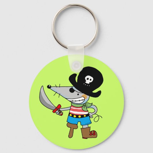 cartoon pirate sleutelhanger (Voorkant)