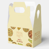 Cartoon Pizza Feest Verjaardag Bedankdoosjes (Geopend)