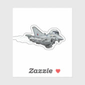 Cartoon Plane sticker (Vel)