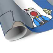 Cartoon Plumber Cadeaupapier (Rol Hoek)