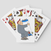 Cartoon Plumber Pokerkaarten (Achterkant)