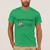 Cartoon Plumber Service T-shirt (Voorkant)