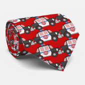 Cartoon Policeman stropdas (Opgerold)