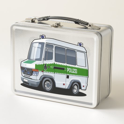 Cartoon politiebusje (Voorkant)