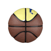 Cartoon politieluchtschroefvliegtuigen basketbal (Rechts)