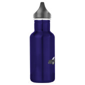 Cartoon politiepatrouille waterfles  (Links)