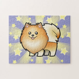 Cartoon Pommeren Legpuzzel