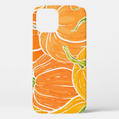 Cartoon pompoen, schattig herfstpatroon. Case-Mate iPhone case (Achterkant)