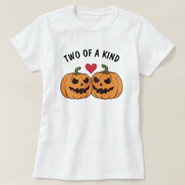 Cartoon pompoenen t-shirt
