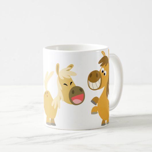 Cartoon Ponies Mok (Voorkant rechts)