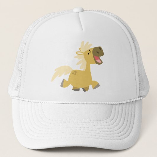 Cartoon Pony Pet lachen (Voorkant)