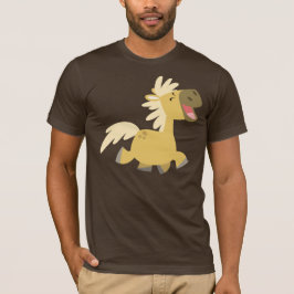 Cartoon Pony T-shirt lachen