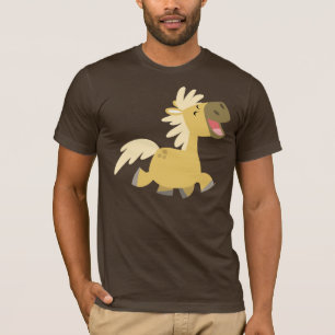 Cartoon Pony T-shirt lachen