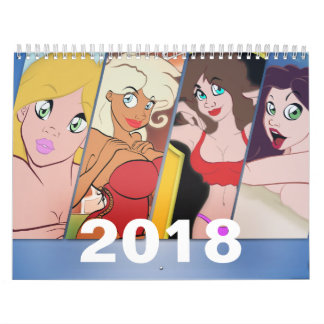 cartoon pop-upkalender 2018 kalender