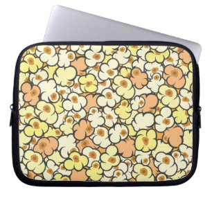 Cartoon Popcorn Laptop Sleeve