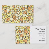 Cartoon Popcorn Visitekaartje (Voorkant / Achterkant)