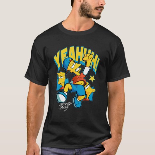 Cartoon populair in de wereld t-shirt (Voorkant)