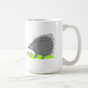 Cartoon Porcupine Koffiemok