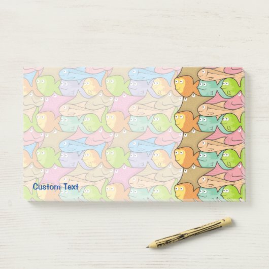 Cartoon Post-it® Notes (Op bureau)