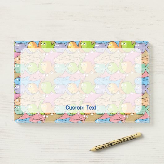 Cartoon Post-it® Notes (Op bureau)