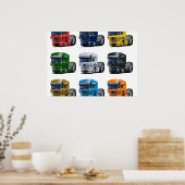 Cartoon Poster (Keuken)