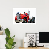 Cartoon Poster (Thuiskantoor)