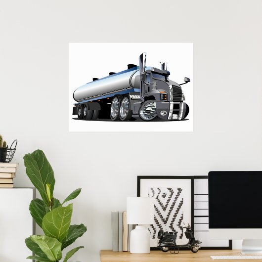 Cartoon Poster (Thuiskantoor)