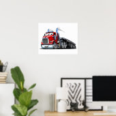 Cartoon Poster (Thuiskantoor)