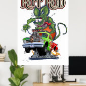 Cartoon Poster (Thuiskantoor)