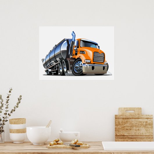 Cartoon Poster (Keuken)