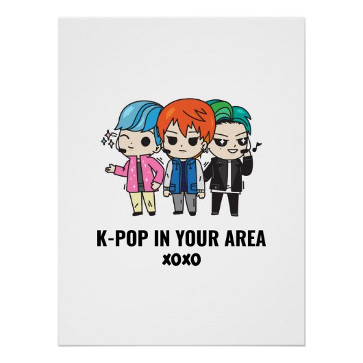 Cartoon Poster | Character Illustration (Voorkant)