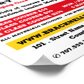 Cartoon Potter, pottenklassen, potten omkeren Poster (Hoek)