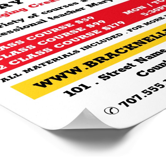 Cartoon Potter, pottenklassen, potten omkeren Poster (Hoek)