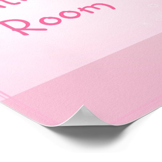 Cartoon Princess  Children's Wall Art Poster (Hoek)