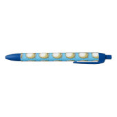 cartoon puffelvis zwarte inkt pen (Bodem)