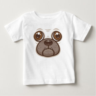 Cartoon Pug Mok Puppyl Hondengezicht